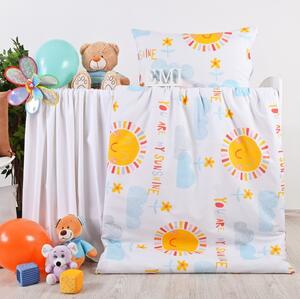 Povlečení dětské bavlněné Sunny EMI, Dětský set 90x130 + 45x65