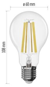 LED Stmívatelná žárovka FILAMENT A60 E27/11W/230V 2700K