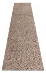 Dywany Luszczow Kusový koberec, běhoun SOFFI shaggy 5 cm béžový Rozměr koberce: 60 x 100 cm