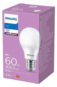 LED Žárovka Philips A60 E27/8W/230V 3000K