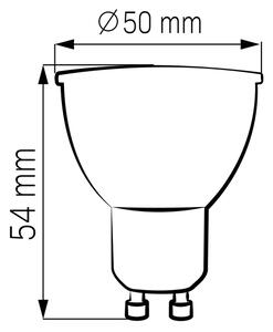 LED Žárovka GU10/4,5W/230V 4000K