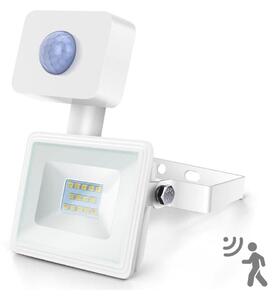Aigostar - LED Reflektor se senzorem LED/10W/230V 4000K IP65 bílá