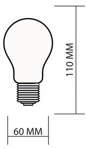 LED RGBW Stmívatelná žárovka SMART A60 E27/8,5W/230V 4000K + dálkové ovládání