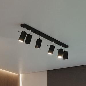 Sollux Lighting Ring stropní světlo 4x40 W černá SL.0332