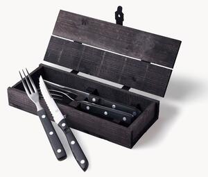 Sada steakových příborů s boxem Old Farmer, různé velikosti sady