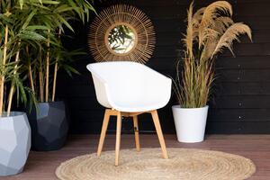 Amalia Rondo jídelní židle Hartman s eucalyptus podnoží Barva: white