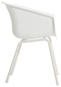 Amalia Rondo jídelní židle Hartman s hliníkovou podnoží Barva: white
