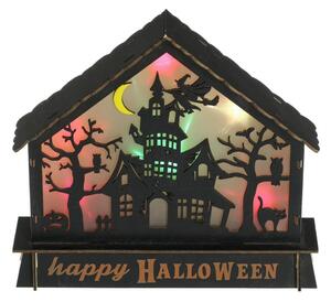 Retlux - LED Dekorace HALLOWEEN LED/2xAA/multicolor strašidelný dům