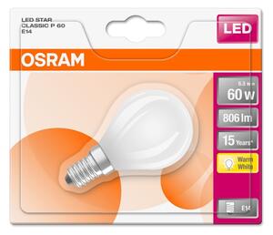 LED Žárovka STAR E14/6,5W/230V 2700K - Osram