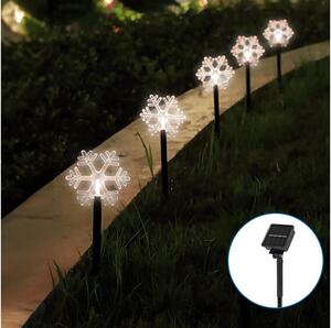 Aigostar - LED Solární vánoční svítidlo LED/0,054W/1,2V 1m IP65 studená bílá