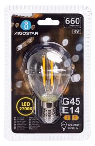 LED Žárovka G45 E14/6W/230V 2700K - Aigostar