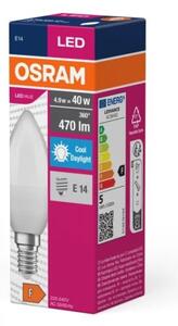 LED Žárovka VALUE B40 E14/4,9W/230V 6500K - Osram