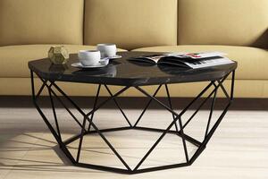 Designový konferenční stolek Gagenia 90 cm černý