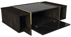 Designový konferenční stolek Sakeena 103,8 cm černý