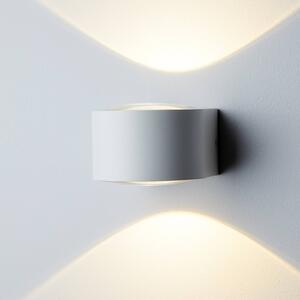 LOOM DESIGN Frey LED nástěnné svítidlo IP65 2x6W bílé