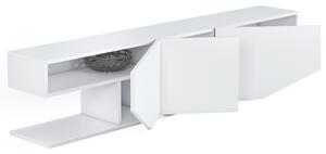 Designový TV stolek Gagenia 180 cm bílý