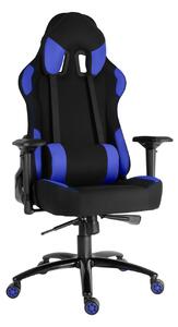 Herní židle RACING PRO ZK-025 TEX XL černo-modrá