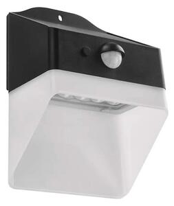 LED Solární nástěnné svítidlo se senzorem LUMI LED/3,7W IP65 černá