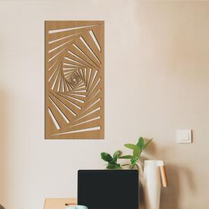 Dřevo života | Dřevěný dekorační panel na zeď SCHODIŠTĚ | Rozměry (cm): 20x40 | Barva: Ořech