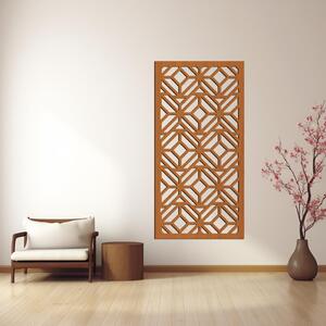 Dřevo života | Dřevěný dekorační panel na zeď CROSS | Rozměry (cm): 20x40 | Barva: Buk