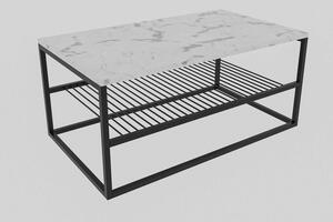 Designový konferenční stolek Galilee 95 cm bílý