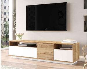 Designový TV stolek Belisario II 180 cm bílý