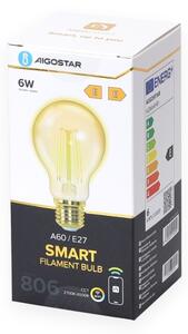 LED Stmívatelná žárovka A60 E27/6W/230V 2700-6500K Wi-Fi - Aigostar
