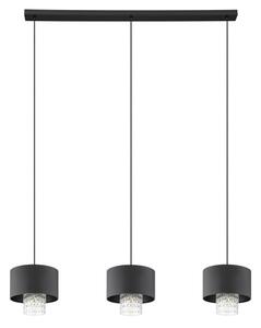 Eglo 39978 - Lustr na lanku SAPUARA 3xE27/40W/230V černá