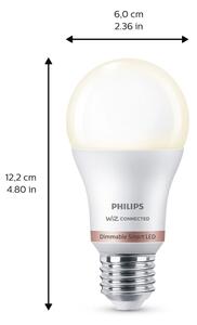 SADA 2x LED Stmívatelná žárovka Philips A60 E27/8W/230V Wi-Fi