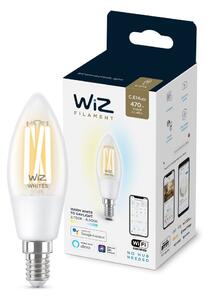 LED Stmívatelná žárovka C35 E14/4,9W/230V 2700-6500K CRI 90 Wi-Fi - WiZ