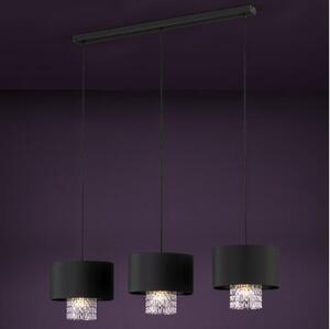 Eglo 39978 - Lustr na lanku SAPUARA 3xE27/40W/230V černá