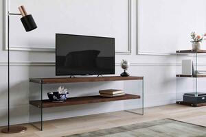 Designový TV stolek Dalida 120 cm vzor ořech