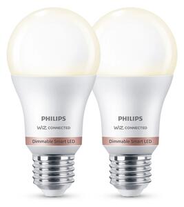 SADA 2x LED Stmívatelná žárovka Philips A60 E27/8W/230V Wi-Fi