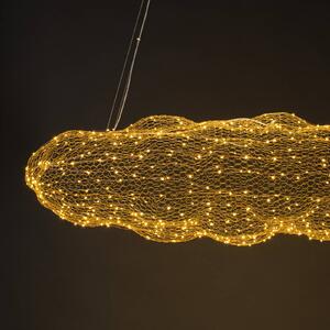 Paul Neuhaus Reva LED závěsné světlo, mosaz