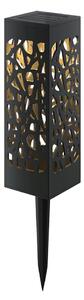 Aigostar - LED Solární lampa LED/0,006W/1,2V 28,5cm černá 2700K IP44
