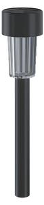 Aigostar - LED Solární svítidlo LED/0,006W/1,2V 29,5 cm černá 6500K IP44