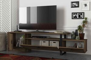 Designový TV stolek Abeni 180 cm vzor ořech