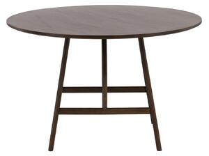 Jídelní stůl Kaseindon, tmavě hnědý, 100x100