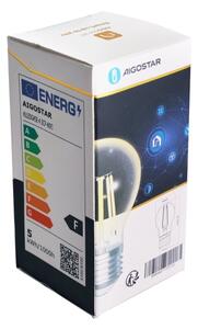 LED Stmívatelná žárovka FILAMENT G45 E27/4,5W/230V 2700-6500K Wi-Fi - Aigostar