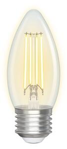 LED Stmívatelná žárovka FILAMENT C35 E27/4,5W/230V 2700-6500K Wi-Fi - Aigostar