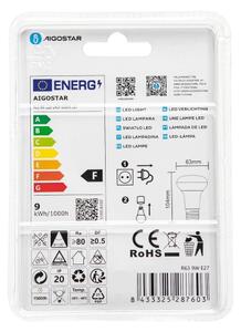 LED Žárovka R63 E27/9W/230V 6500K - Aigostar