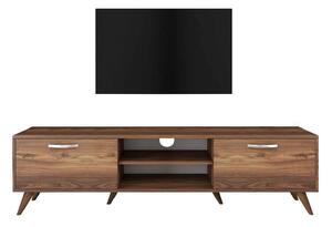 Designový TV stolek Einya 180 cm vzor ořech