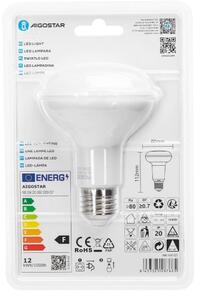 LED Žárovka R80 E27/12W/230V 3000K - Aigostar