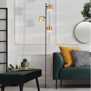 Eglo 39987 - LED Stojací lampa ALTAMIRA 3xGU10/4,6W/230V 3000K zlatá