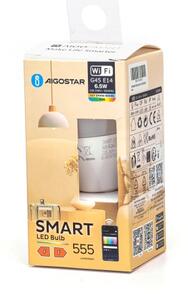 LED Stmívatelná žárovka FILAMENT G45 E14/6,5W/230V 2700-6500K Wi-Fi - Aigostar