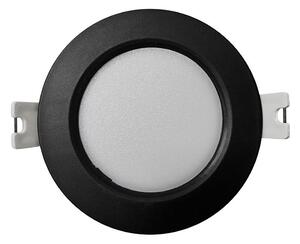 LED Podhledové svítidlo CIRCLE LED/3W/230V 4000K pr. 9 cm černá
