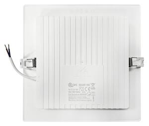 LED Podhledové svítidlo SQUARE LED/18W/230V 4000K 22x22 cm bílá