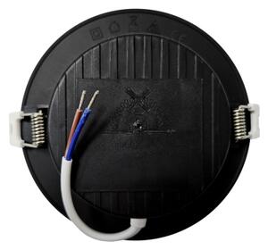 LED Podhledové svítidlo CIRCLE LED/6W/230V 4000K pr. 12 cm černá