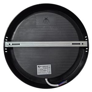 LED Stropní svítidlo ROUND LED/24W/230V 4000K pr. 28,8 cm černá