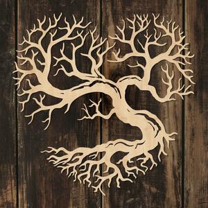 DUBLEZ | Dřevěný obraz stromu - Srdce života